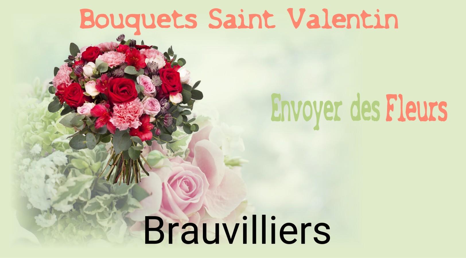 Roses de Saint-Valentin livrées à Brauvilliers